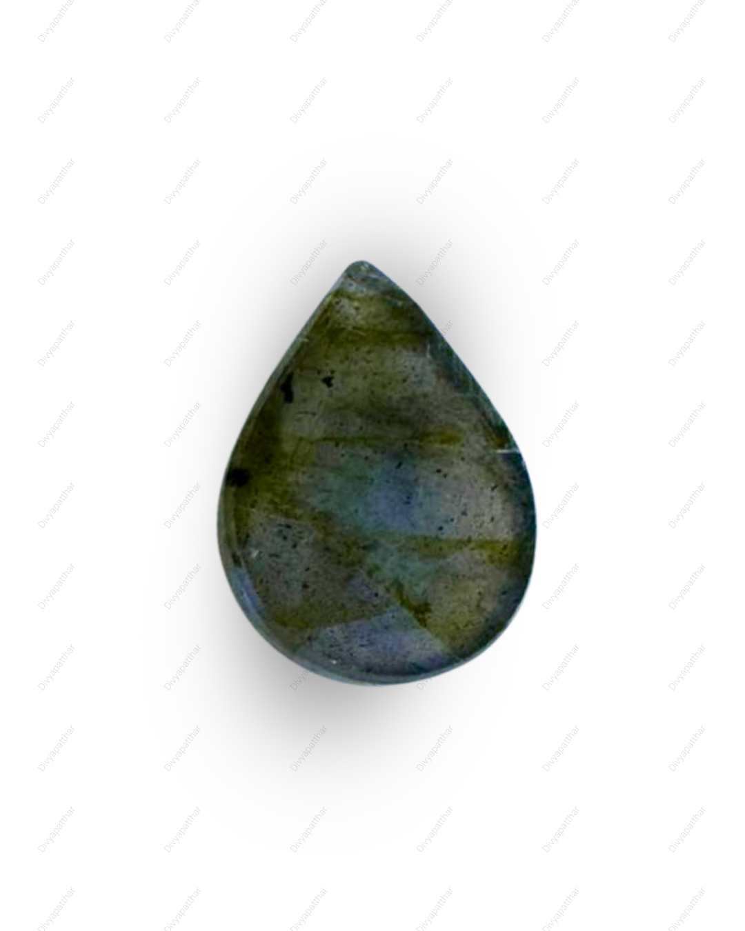 Natural Labradorite Gemstone – Pear Shape (7.80 Carat | 8.50 Ratti)