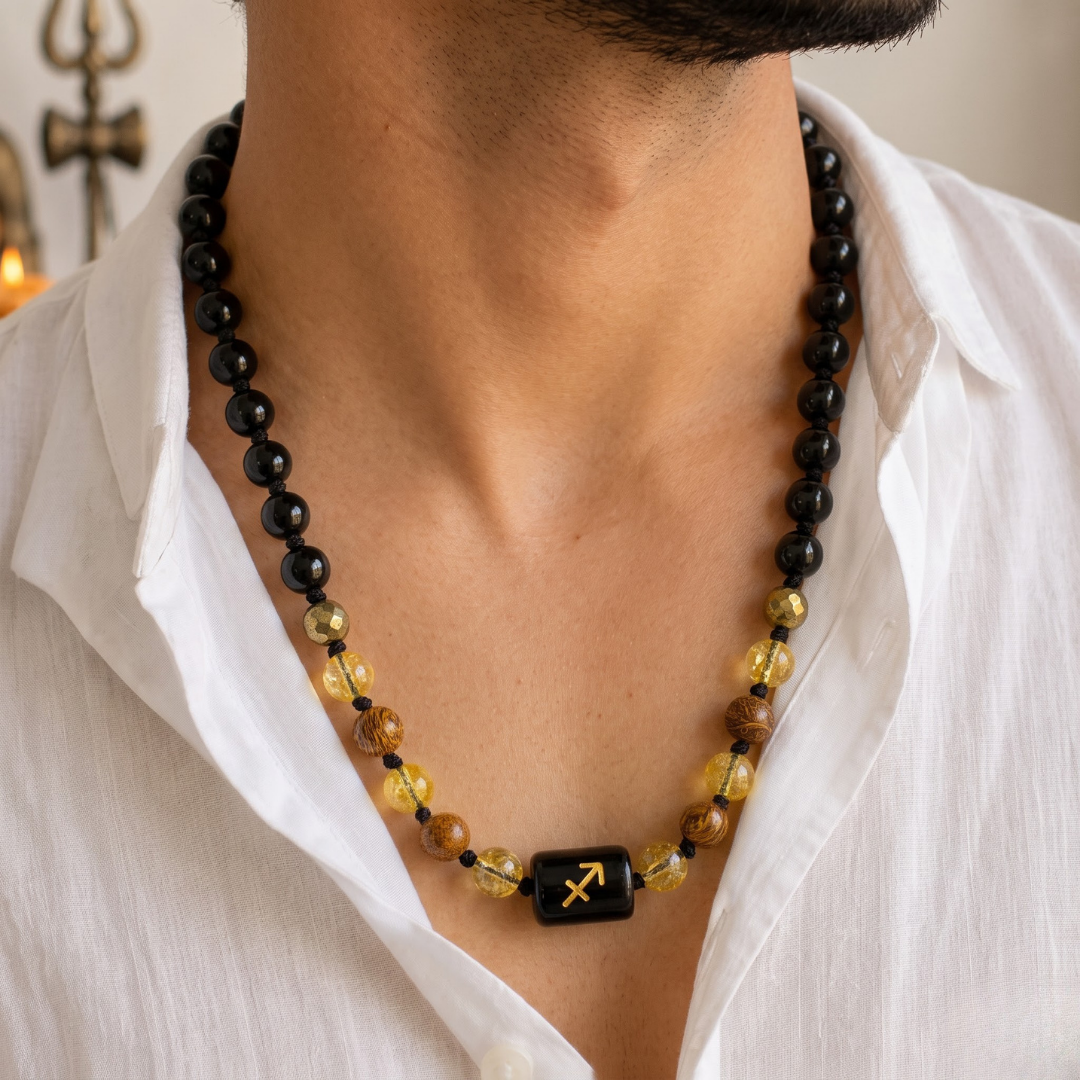 Sagittarius Zodiac Mala – Protection, Stability & Prosperity