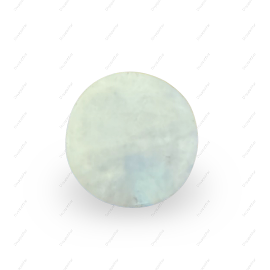 Natural Rainbow Moonstone Gemstone – Round Shape (4.75 Carat | 5.17 Ratti)
