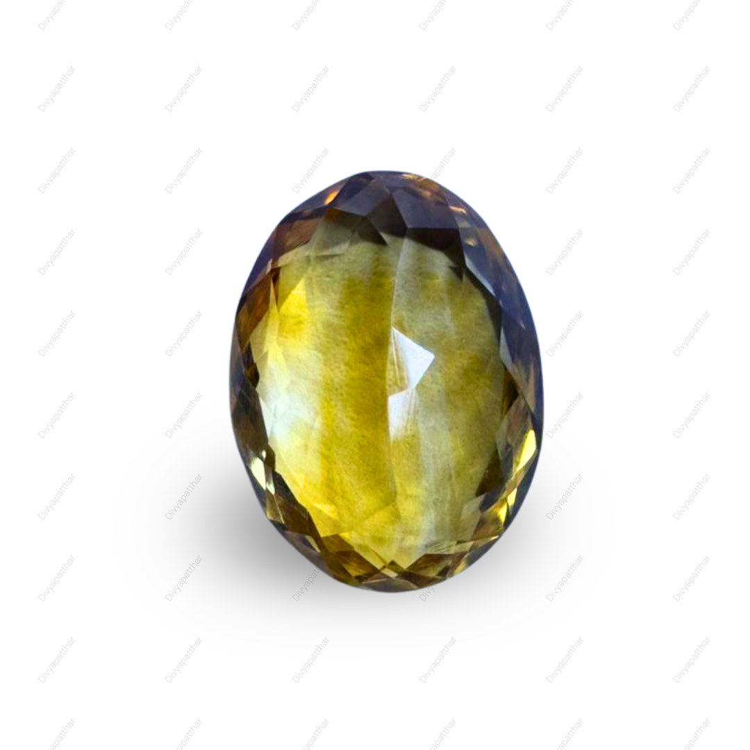 Natural Citrine Gemstone – Oval Shape (9.10 Carat | 9.92 Ratti)