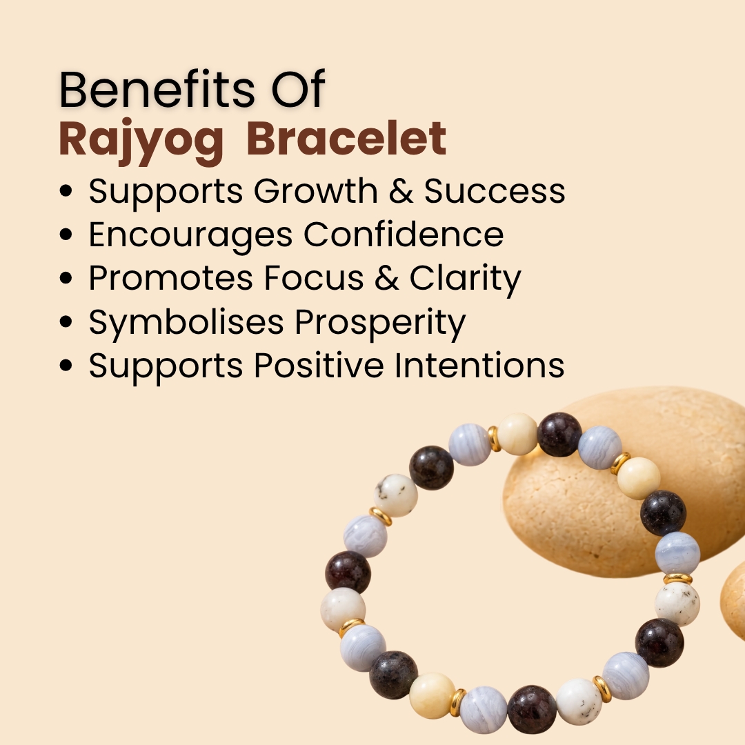 Success Rajyog Bracelet (8-1-6) – Confidence, Ambition and Professional Growth