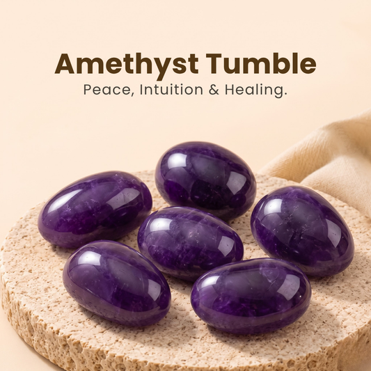 Amethyst Tumble – Peace, Intuition & Healing