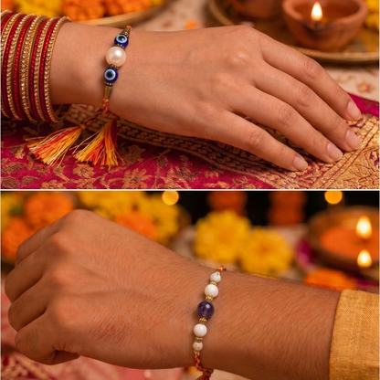 Moolank 2 Rakhi Gift Hamper (Married Brother Combo)