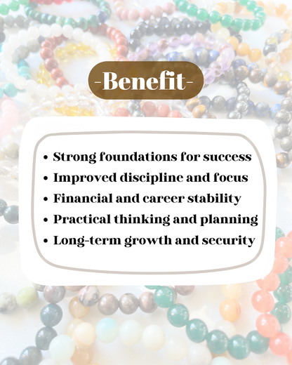 PERSONAL YEAR 4 BRACELET (Black Onyx • Golden Pyrite • Hematite)