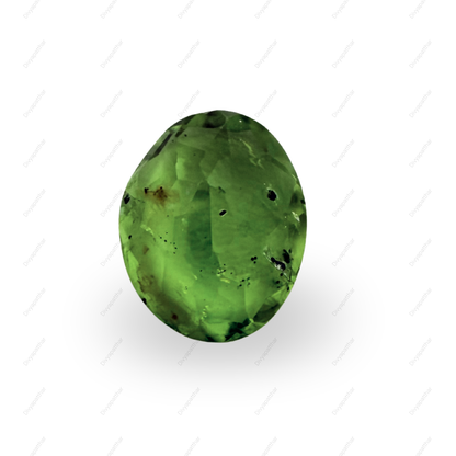 Natural Peridot Gemstone – Oval Shape (4.30 Carat | 4.68 Ratti)