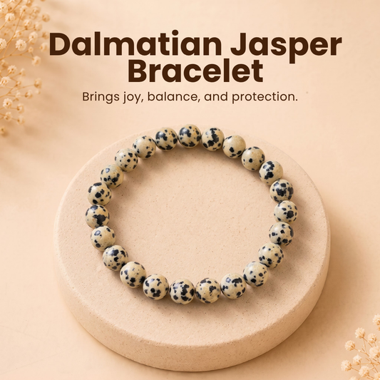Dalmatian Jasper Bracelet