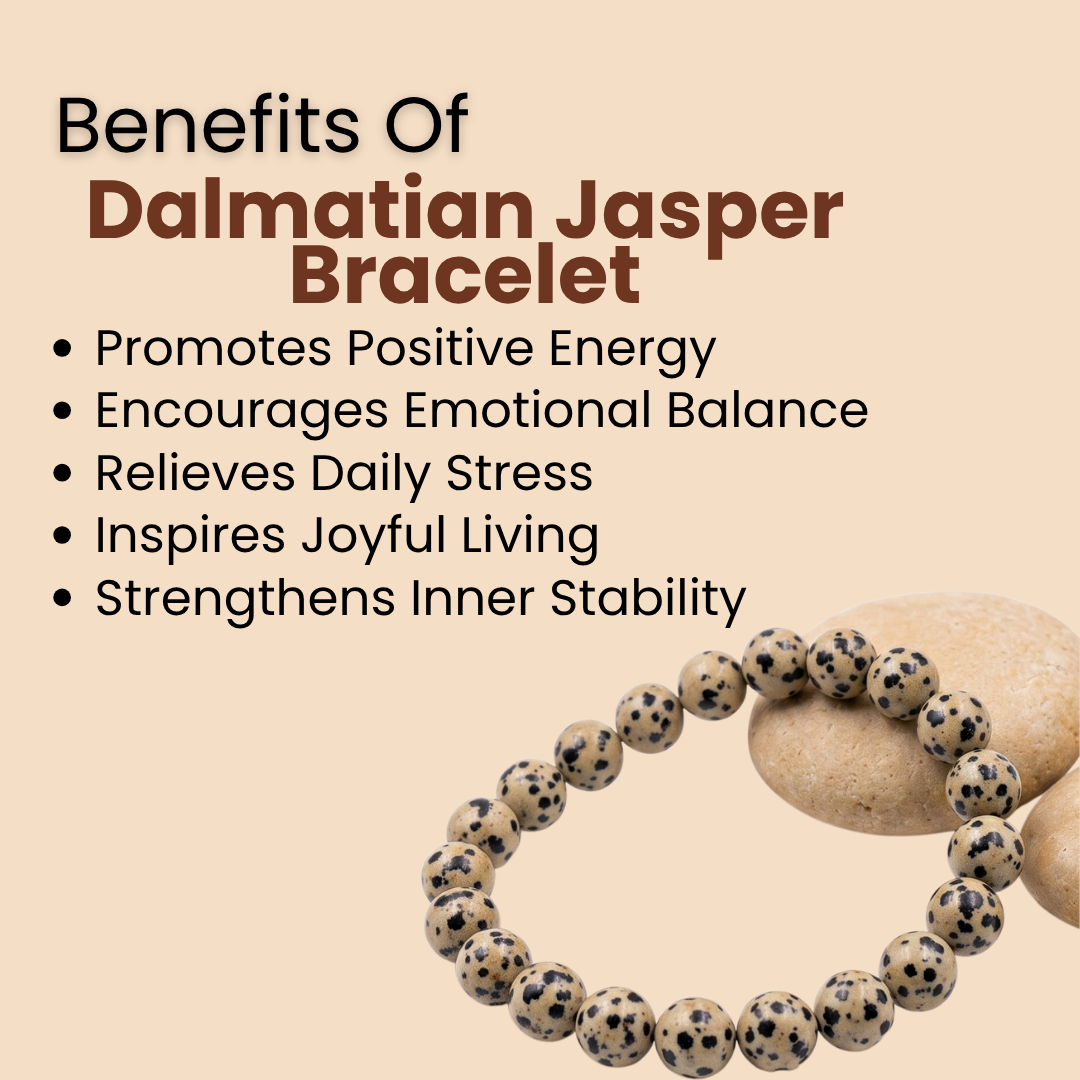 Dalmatian Jasper Bracelet