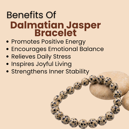 Dalmatian Jasper Bracelet