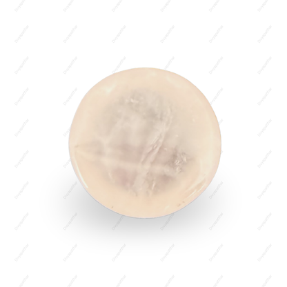 Natural Rose Quartz Gemstone – Round Shape (6.15 Carat | 6.70 Ratti)
