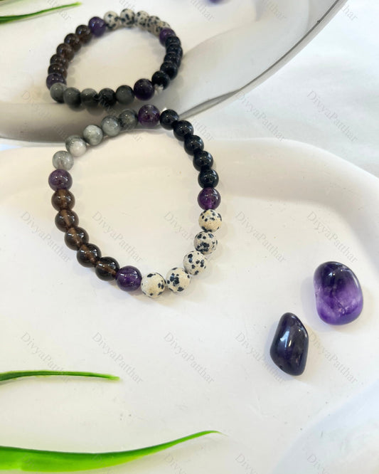 Moolank 7 Power Bracelet (Spiritual Insight, Protection & Inner Peace)