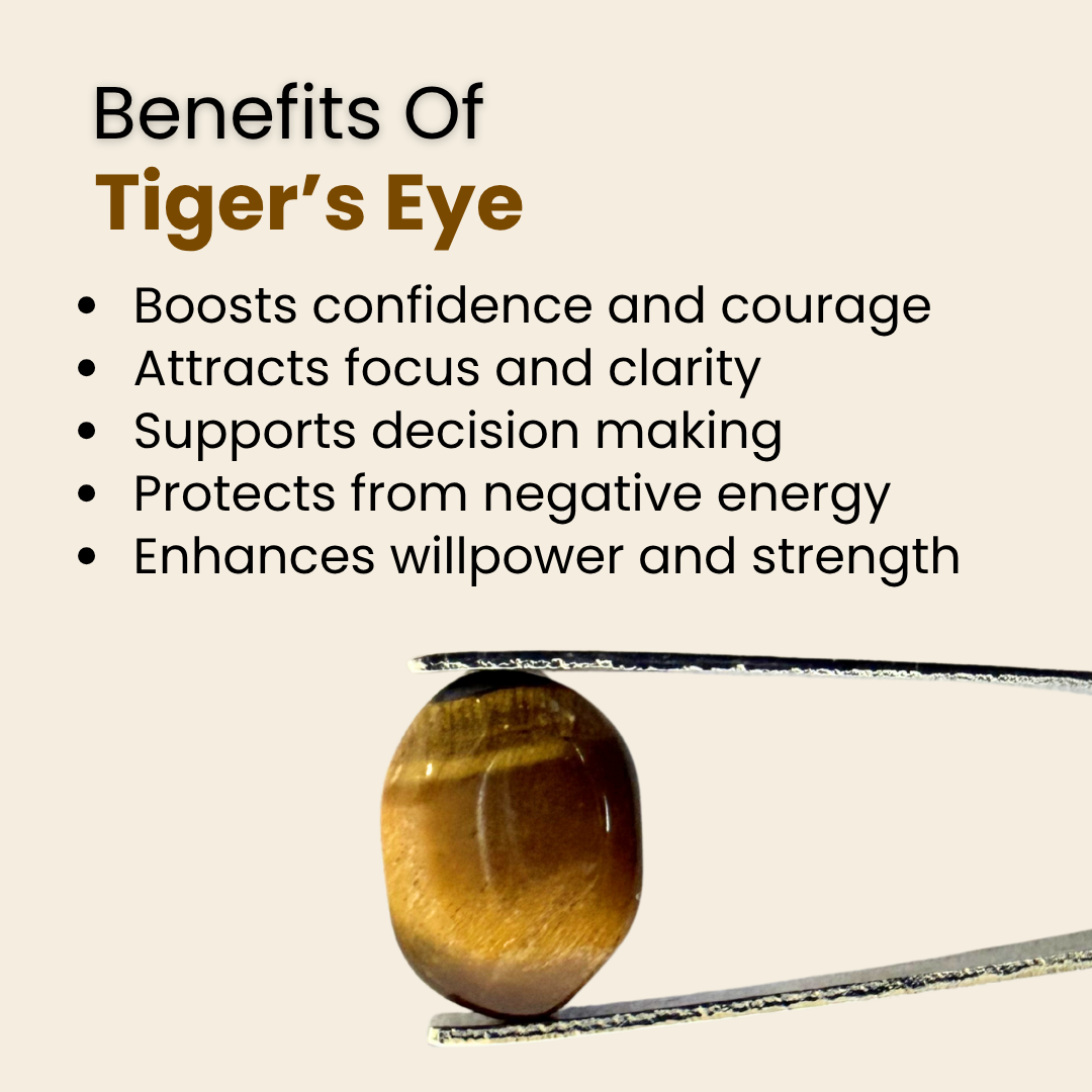 Natural Tiger's Eye Gemstone – Round Shape (6.60 Carat | 7.19 Ratti)