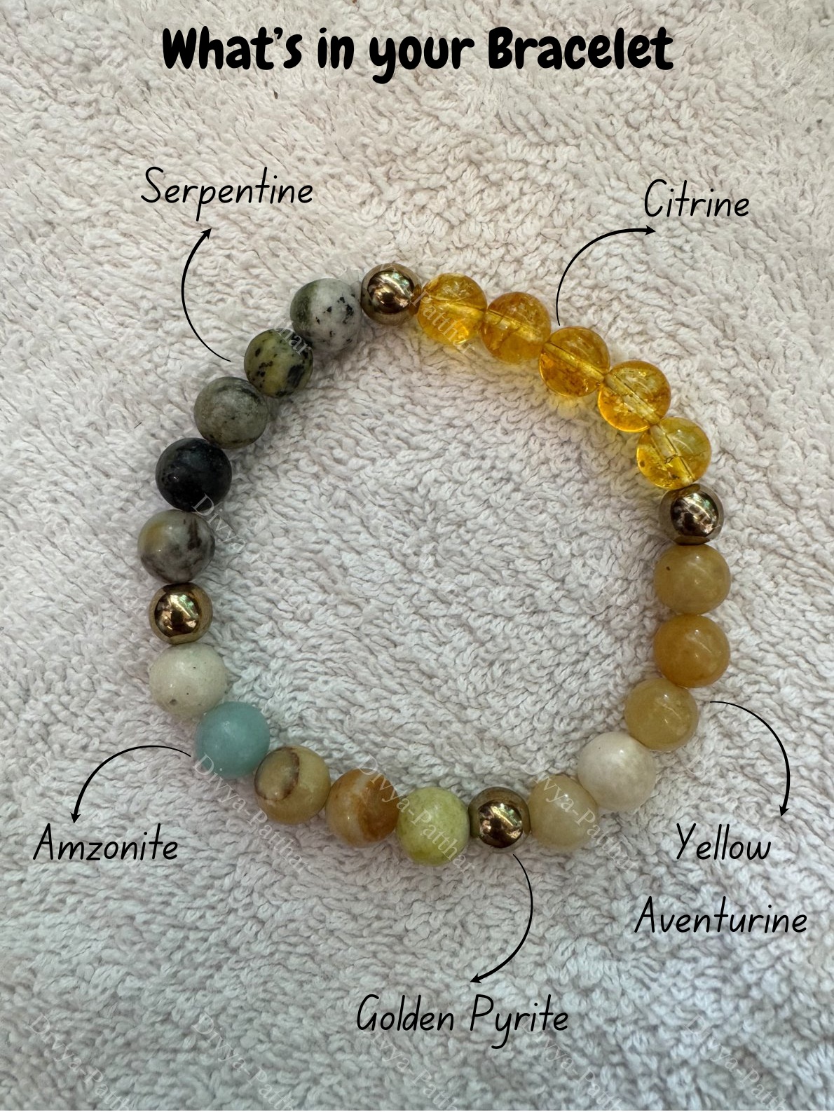 Moolank 3 Power Bracelet (Wisdom, Expression & Abundance)