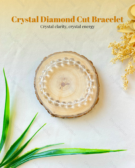 Crystal Diamond Cut Bracelet