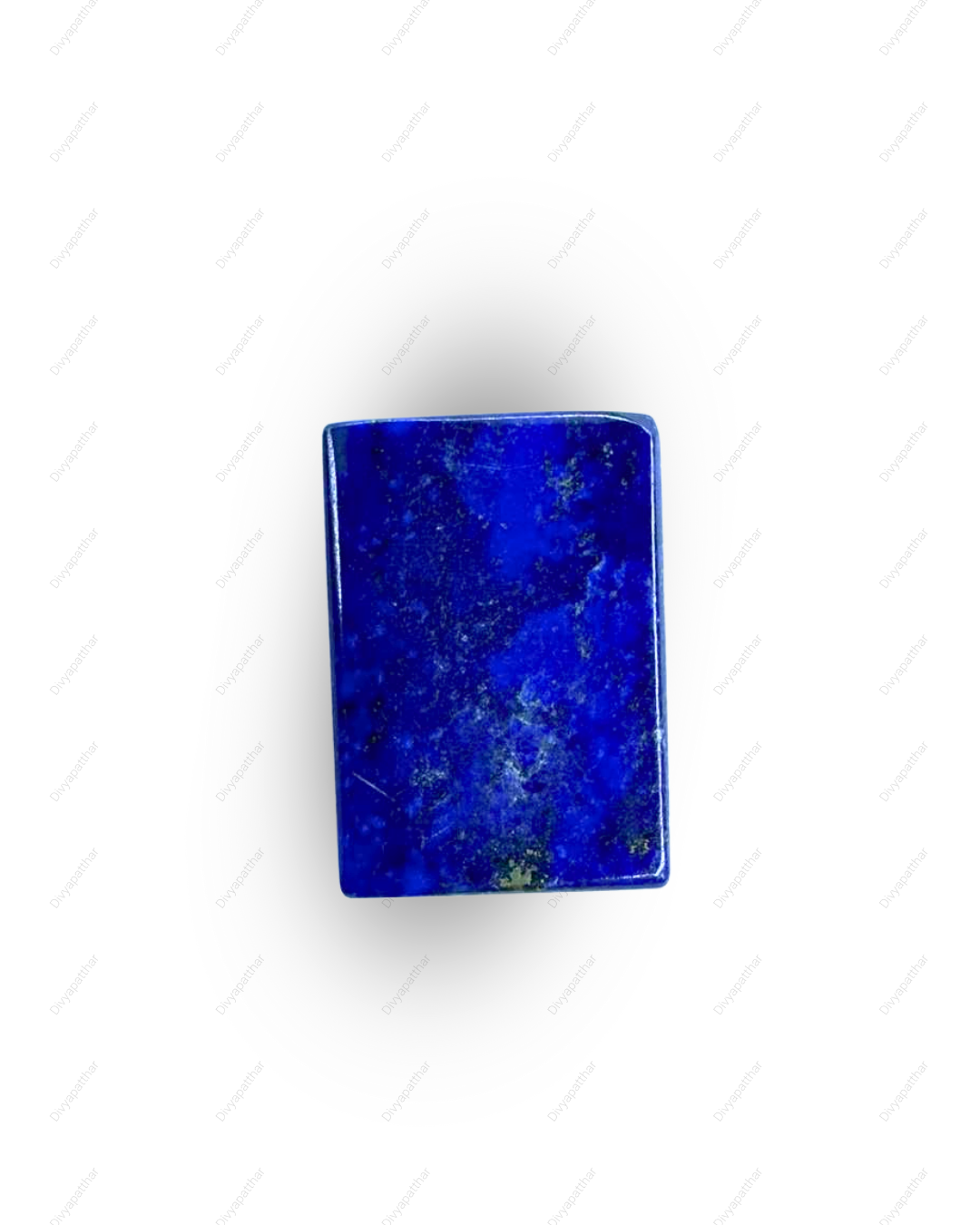 Natural Lapis Lazuli Gemstone – Rectangle Shape (13.50 Carat | 14.71 Ratti)