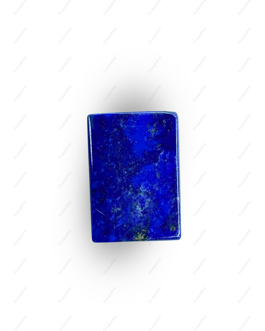 Natural Lapis Lazuli Gemstone – Rectangle Shape (13.50 Carat | 14.71 Ratti)
