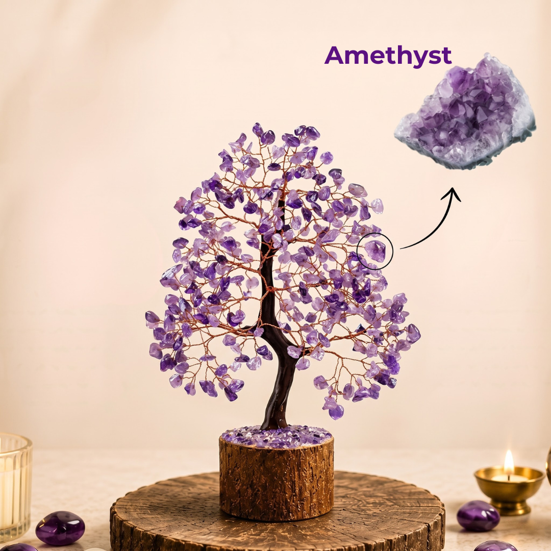 Amethyst Crystal Tree – Peace, Intuition & Spiritual Growth