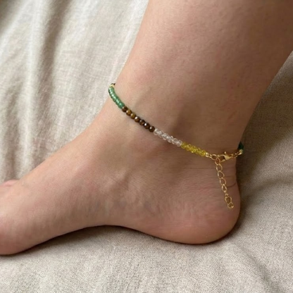 Natural Money Magnet Anklet (Wealth Attraction, Success & Stylish Abundance)