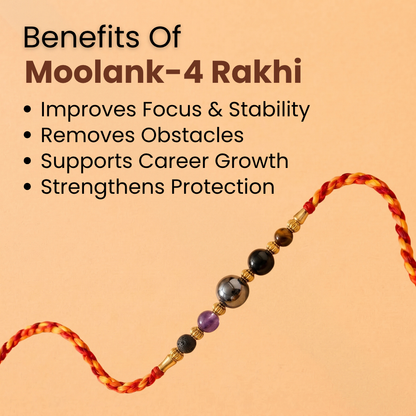 Moolank 4 Rakhi – Protection, Stability & Mental Clarity
