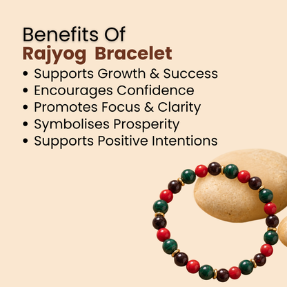 Willpower Rajyog Bracelet (9-5-1) – Courage, Confidence and Determination