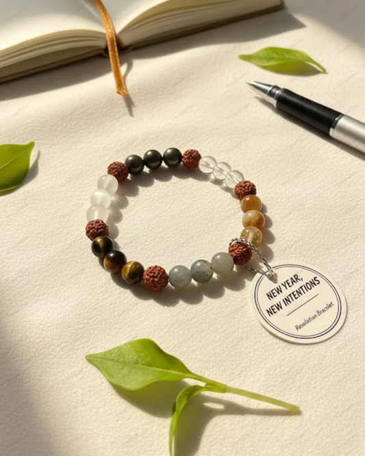 Sankalp Siddhi Bracelet – (7 Beads of Intention, Focus & Manifestation)