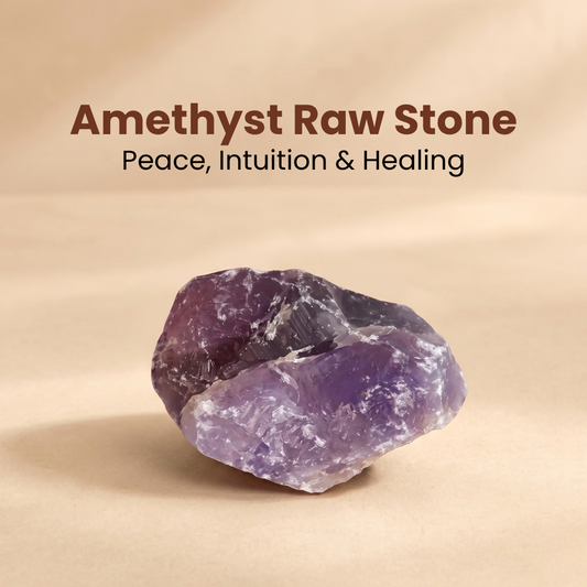 Amethyst Raw Stone – Peace, Intuition & Healing