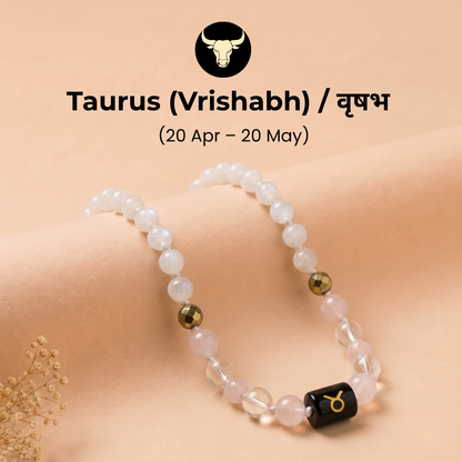 Taurus Zodiac Mala – Love, Stability & Prosperity