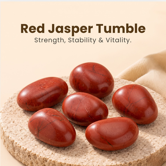 Red Jasper Tumble – Strength, Stability & Vitality