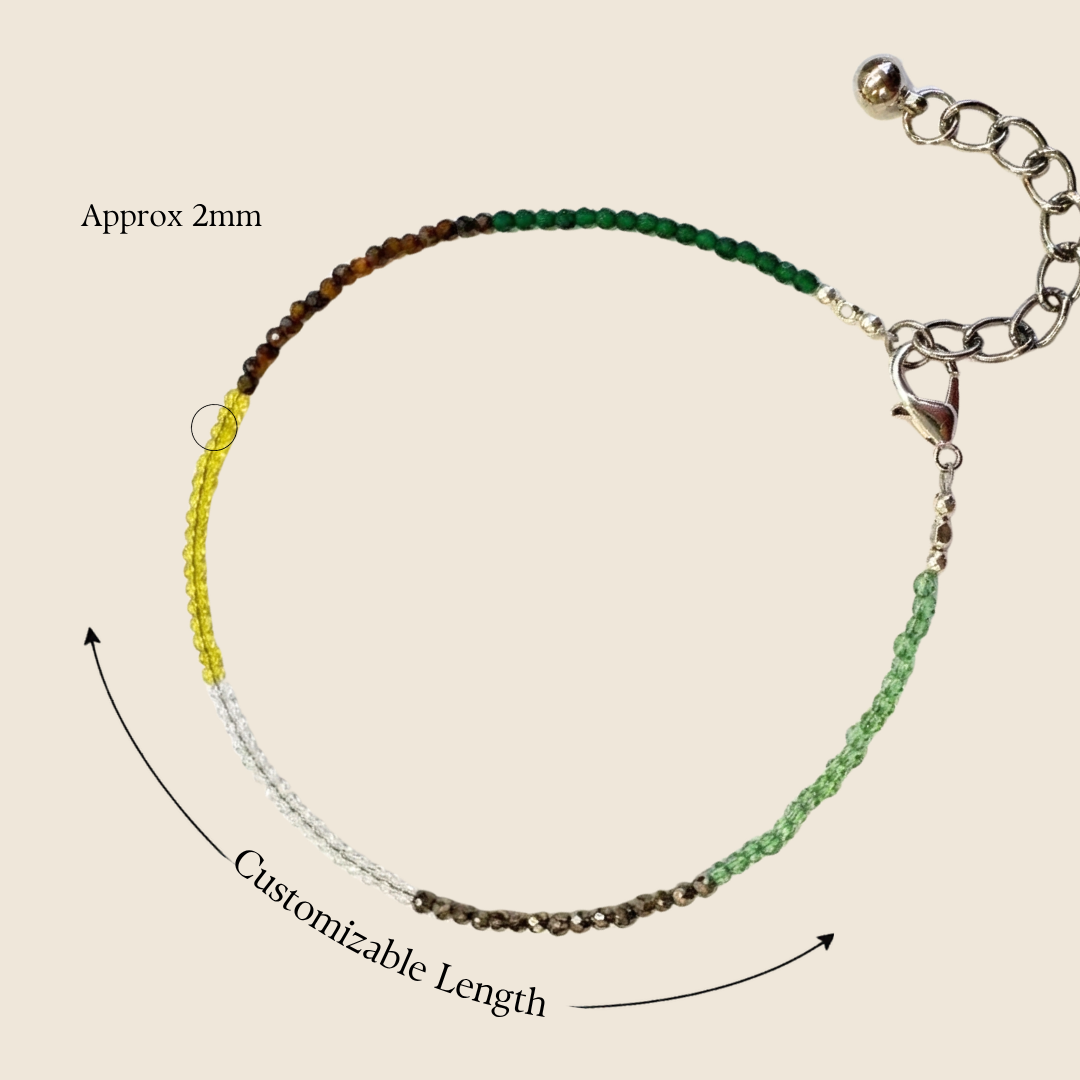 Natural Money Magnet Anklet (Wealth Attraction, Success & Stylish Abundance)