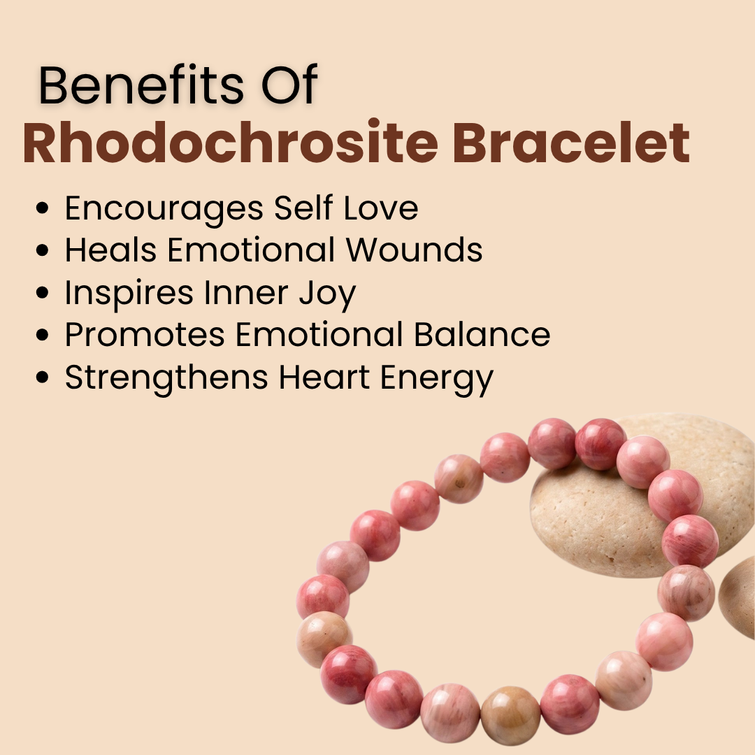 Rhodochrosite Bracelet