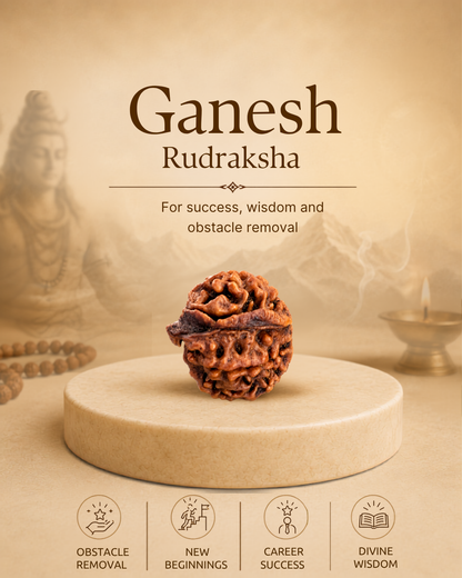 Ganesh Rudraksha (Natural | Nepal Origin)
