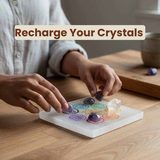 Square Selenite Plate (Cleansing, Charging & Energy Amplification)