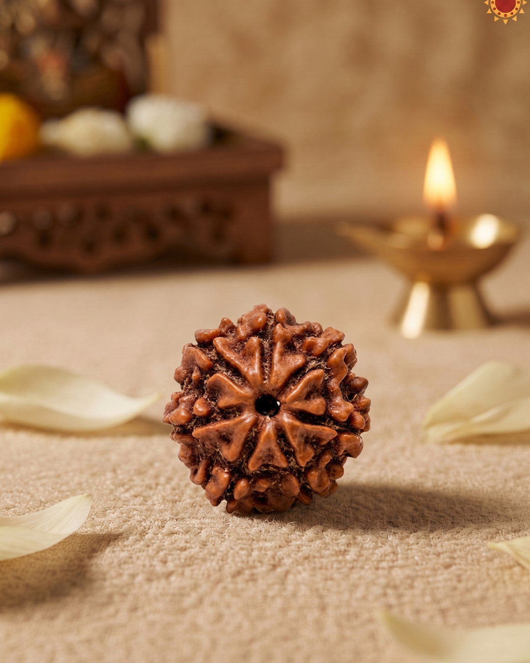 7 Mukhi Rudraksha for Moolank 8 and Discipline Seekers Ruled by Saturn (Natural | Nepal Origin)