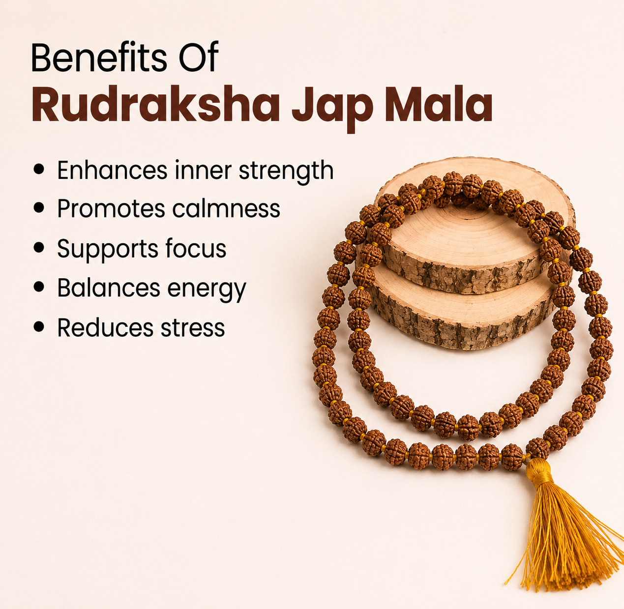 Rudraksha Jap Mala – Divine Power, Protection & Spiritual Awakening