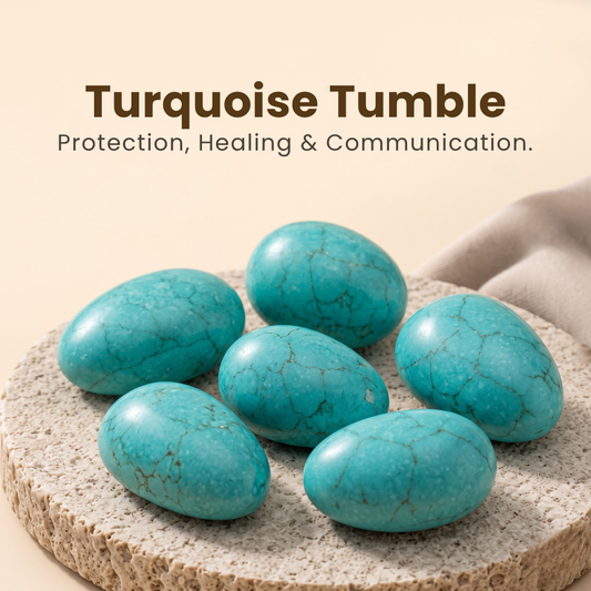 Turquoise Tumble – Protection, Healing & Communication