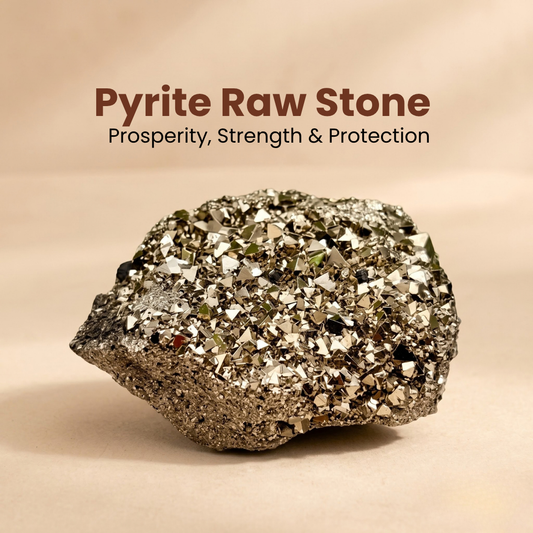 Pyrite Raw Stone – Prosperity, Strength & Protection