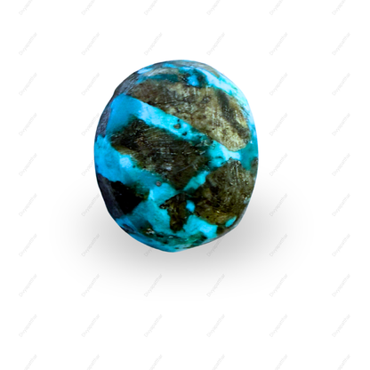 Natural Turquoise (Feroza) Gemstone – Oval Shape (36.95 Carat | 40.27 Ratti)