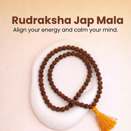 Rudraksha Jap Mala – Divine Power, Protection & Spiritual Awakening