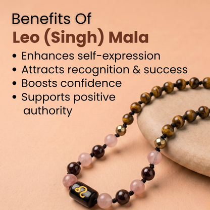 Leo Zodiac Mala – Confidence, Leadership & Success