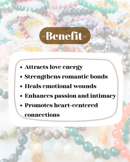 Love & Romance Bracelet (Heart Healing, Emotional Bonding & Love Flow)