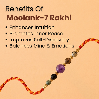 Moolank 7 Rakhi – Intuition, Protection & Inner Wisdom