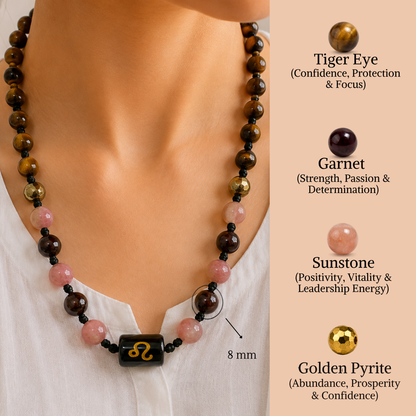 Leo Zodiac Mala – Confidence, Leadership & Success