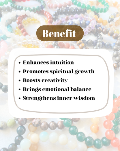 Moolank 7 Power Bracelet (Spiritual Insight, Protection & Inner Peace)