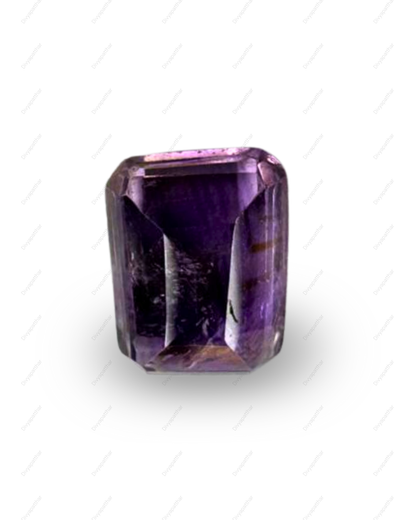 Natural Amethyst Gemstone – Rectangle Shape (5.00 Carat | 5.45 Ratti)