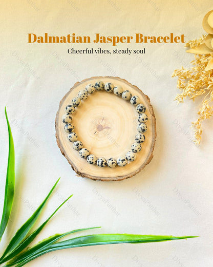 Dalmatian Jasper Bracelet