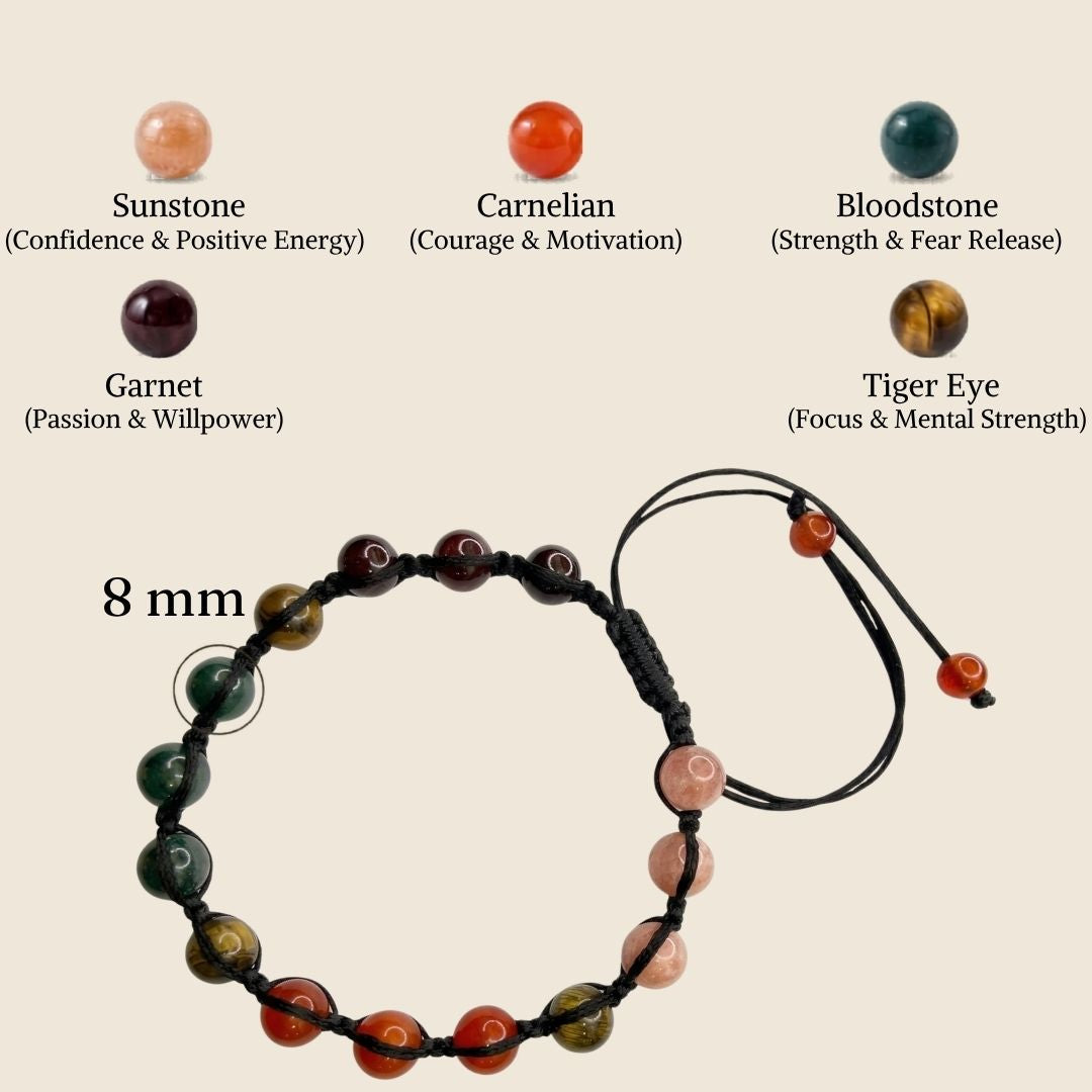 Moolank 1 Power Adjustable Bracelet (Leadership, Courage & Self-Empowerment)