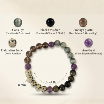 Moolank 7 Power Bracelet (Spiritual Insight, Protection & Inner Peace)