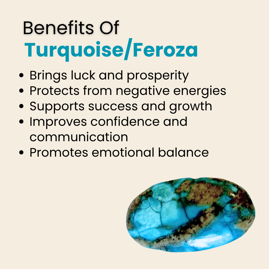 Natural Turquoise (Feroza) Gemstone – Oval Shape (36.15 Carat | 39.40 Ratti)
