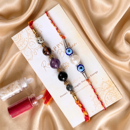 Moolank 7 Rakhi Gift Hamper (Married Brother Combo)