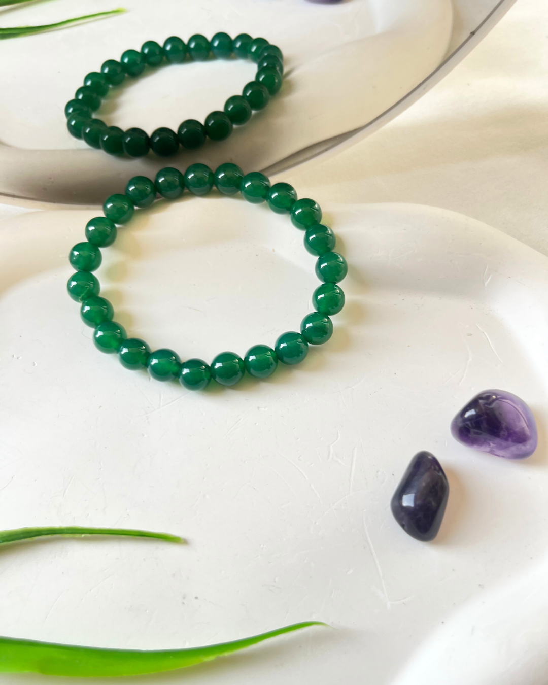 Ganesh Kripa Growth Combo – (Ganesh Rudraksha & Green Aventurine Bracelet)