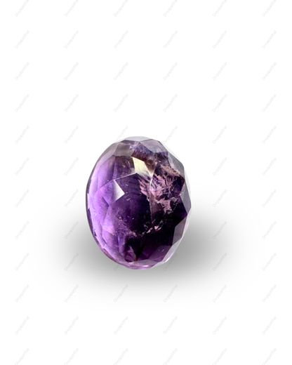 Natural Amethyst Gemstone – Oval Shape (6.30 Carat | 6.87 Ratti)
